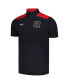 ფოტო #2 პროდუქტის Men's Black Texas Tech Red Raiders Motivate Half-Zip Jacket