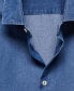 Фото #3 товара Men's Regular-Fit Cotton Chambray Shirt
