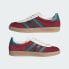 Мужские кроссовки adidas Gazelle Indoor Shoes (Бордовые)