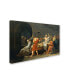 Фото #2 товара David 'The Death Of Socrates' Canvas Art - 19" x 12" x 2"