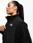 Фото #2 товара The North Face Plus Denali zip up fleece jacket in black