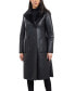 Фото #1 товара Women's Double-Breasted Faux-Shearling Coat