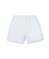 Baby Girls Pull-On Flat Front Linen Short