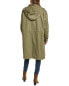 Ba&Sh Trench Coat Women's Green 0/Xs