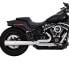 VANCE + HINES Pro-P Harley Davidson FLDE 1750 ABS Softail Deluxe 107 Ref:17387 not homologated full line system Серебристый, Not Homologated - фото #1