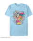 ფოტო #1 პროდუქტის Men's Tom Jerry TJ Tropical 90s Confetti Short Sleeve T-shirt