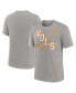 Фото #1 товара Men's Heather Gray Tennessee Volunteers Blitz Roll Call Tri-Blend T-Shirt