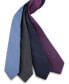 ფოტო #5 პროდუქტის Men's Steel Micro-Dot Solid Tie