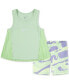 Фото #1 товара Toddler Girls 2-Pc. Prep In Your Step Shorts & Top Set