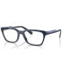 ფოტო #1 პროდუქტის Dolce & Gabbana Men's Rectangle Eyeglasses, DG508855-O