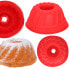 Фото #3 товара Форма для выпечки Силиконовая SPRINGOS Sandkuchen, 23 см, красная