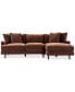 Фото #2 товара Mariyah Fabric 2-Pc. Sofa with Chaise, Created for Macy's