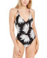 Фото #1 товара Kate Spade New York 260052 Women's V-Neck One-Piece Swimsuit Size X-Small