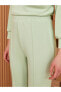 Фото #5 товара Beli Lastikli Düz Dikiş Detaylı Kadın Pantolon