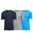 Фото #1 товара Men's Short Sleeve V-Neck T-shirt, Pack of 3