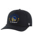 Men's Black Golden State Warriors Champs Global Star Hitch Adjustable Hat