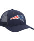 ფოტო #3 პროდუქტის Men's Carhartt x Navy New England Patriots MVP Trucker Snapback Hat