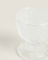 Фото #4 товара Glass egg cup with raised detail