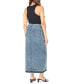 ფოტო #2 პროდუქტის Juniors' Raw-Hem Denim Maxi Skirt