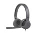 Headphones with Microphone Lenovo Grey