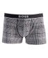 ფოტო #1 პროდუქტის BOSS by Men's Trunk 24 Stretch Glen Plaid Trunks