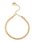 ფოტო #1 პროდუქტის Gold-Tone Chain Link Bracelet, 7.5"