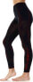 Фото #1 товара Легинсы Brubeck COOLER черно-красные Дамские Размер M