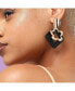 ფოტო #3 პროდუქტის Women's Contrast Drop Earrings