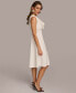 ფოტო #3 პროდუქტის Donna Karan Women's Cowlneck A-Line Dress