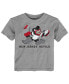 Фото #2 товара Toddler Black/Heather Gray New Jersey Devils Two-Pack Disney Offense Only T-Shirt Set