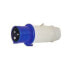 PLASTIMO IP44 32A 220V Monophase Straight Male Plug