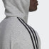 adidas men Essentials Fleece 3-Stripes Full-Zip Hoodie