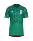 Фото #3 товара Men's Green Mexico National Team 2022/23 Home Authentic Blank Jersey