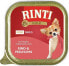 Фото #1 товара Влажный корм для собак Rinti Gold Mini Говядина и перепелка 100г
