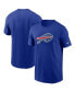 Фото #2 товара Men's Royal Buffalo Bills Primary Logo T-shirt