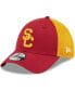 Фото #2 товара Men's Cardinal USC Trojans Evergreen Neo 39THIRTY Flex Hat