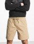 Фото #1 товара Vans range relaxed elastic shorts in beige tan