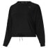 Puma Train French Terry Crew Neck Long Sleeve Sweatshirt Plus Womens Black 5226