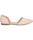 ფოტო #2 პროდუქტის Women's Jezlin Scalloped Flats