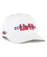 Men's White Kansas City Chiefs Super Bowl LVIII Overwrite Hitch Adjustable Hat