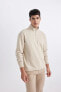 Фото #1 товара Comfort Fit Dik Yaka Kalın Kumaş Sweatshirt X7405az24sp