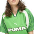 Фото #5 товара Puma Football Jersey Short Sleeve Dress Shirt Womens Green Casual 63099036