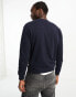 Фото #3 товара Napapijri Balis small logo fleece sweatshirt in navy