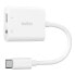 Belkin Rockstar 3.5mm Audio+ USB-C Charge Adapter - Cable - Audio/Multimedia