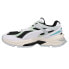 Фото #5 товара Puma Nano Odyssey Lace Up Mens Black, White Sneakers Casual Shoes 38860801