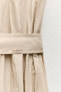 Фото #13 товара Платье-рубашка из жатой ткани — zw collection ZARA