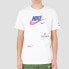 Фото #3 товара Nike Swoosh 多钩圆领短袖T恤 男款 白色 / Футболка Nike Swoosh CU0078-100