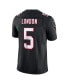 Фото #2 товара Men's Drake London Black Atlanta Falcons Vapor F.U.S.E. Limited Jersey