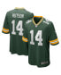 Фото #4 товара Men's Don Hutson Green Green Bay Packers Game Retired Player Jersey