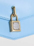 Фото #5 товара Charles & Keith Suki crossbody bag with chain strap in blue